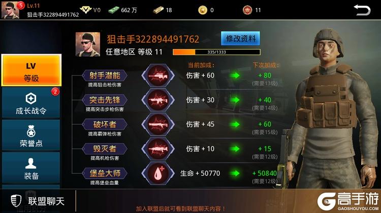 狙神荣耀--游戏玩法--高手游实测账号截图